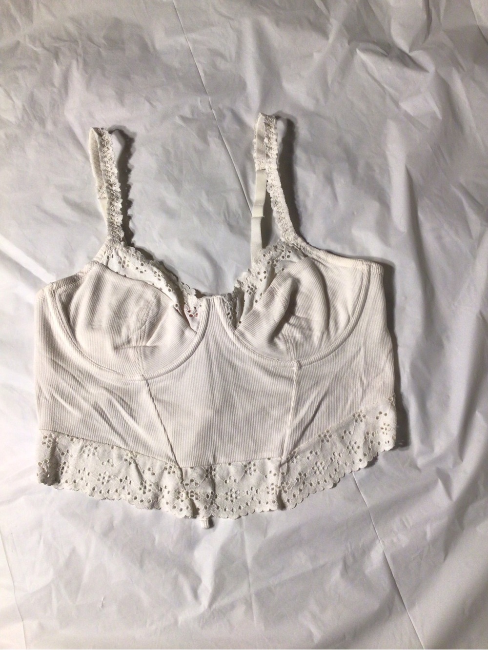 Colsie Coastal Cowgirl Top White